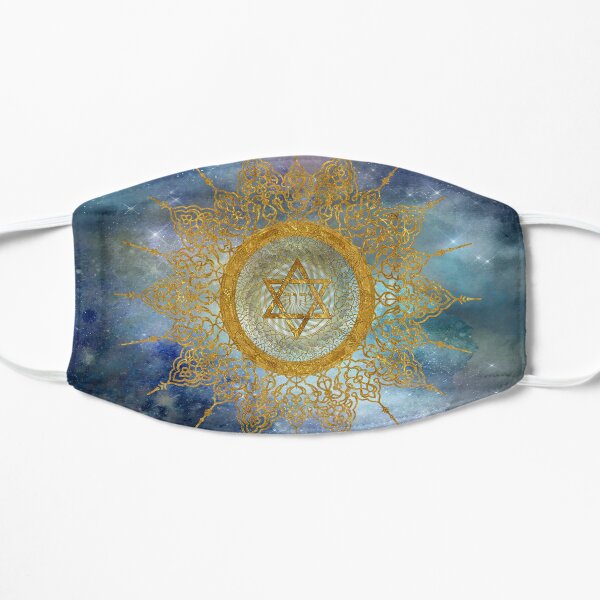 YHVH Gold Mandala Flat Mask