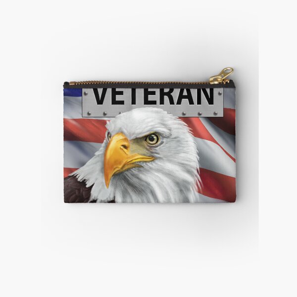 Item preview, Bandera y águila americana patriótica para los veteranos y los que sirven. designed and sold by abbottoons.