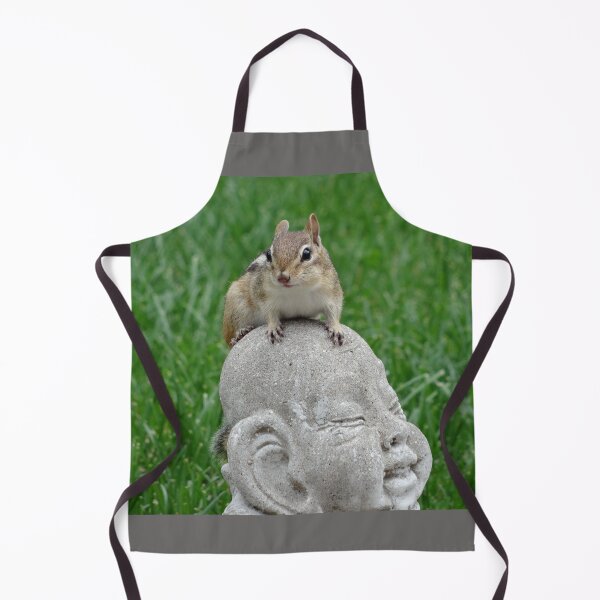 Item preview, Chipmunk hat for a stone Buddha designed and sold by cuisinecat2.