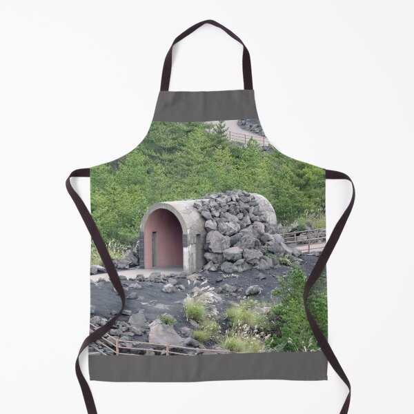 Item preview, Volcanic rocks on an eruption shelter in Japan designed and sold by cuisinecat2.
