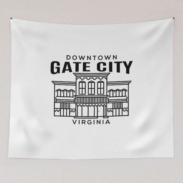 Item preview, Downtown Gate City Virginia designed and sold by HalpinDesign.