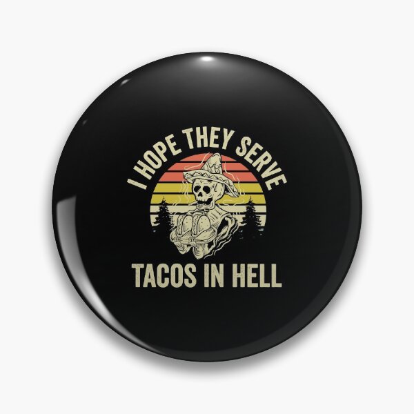 Item preview, Funny Calavera Retro Day of The Dead Taco Lover Gift designed and sold by haselshirt.