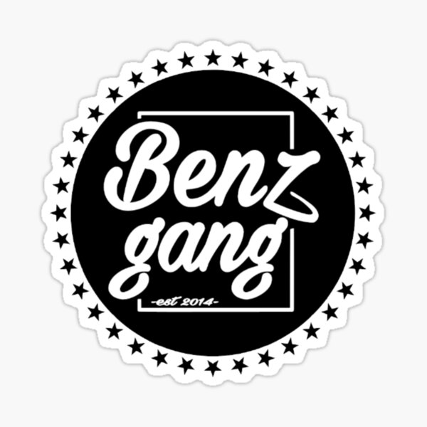 Mercedes benz gang Pegatina