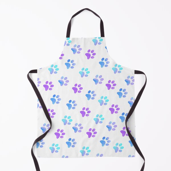 Item preview, Blue Purple Galaxy Paw Prints V2 designed and sold by FaithAndForest.