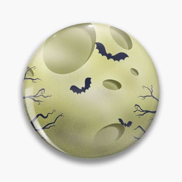 Aperçu de l'œuvre Lune effrayante d'Halloween créée et vendue par ScottyScapes.