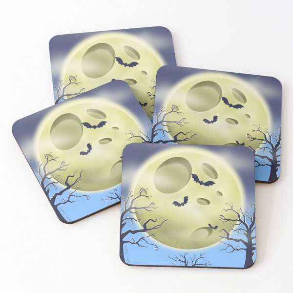 Item preview, Spooky Halloween Moon designed and sold by ScottyScapes.