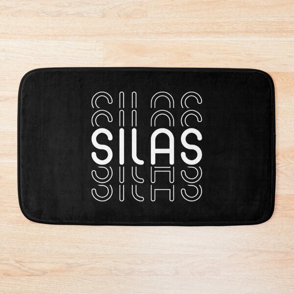 Item preview, Silas Name in Black and White Style designed and sold by Time-is-Money.