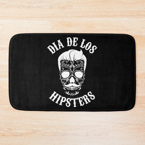 Item preview, Funny Dia De Los Hipsters Sugar Skull Gift For Cool Men designed and sold by haselshirt.