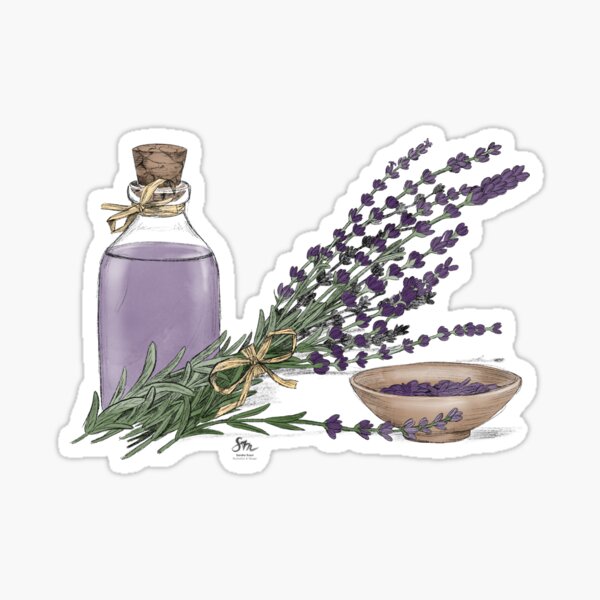 Lavender Sticker