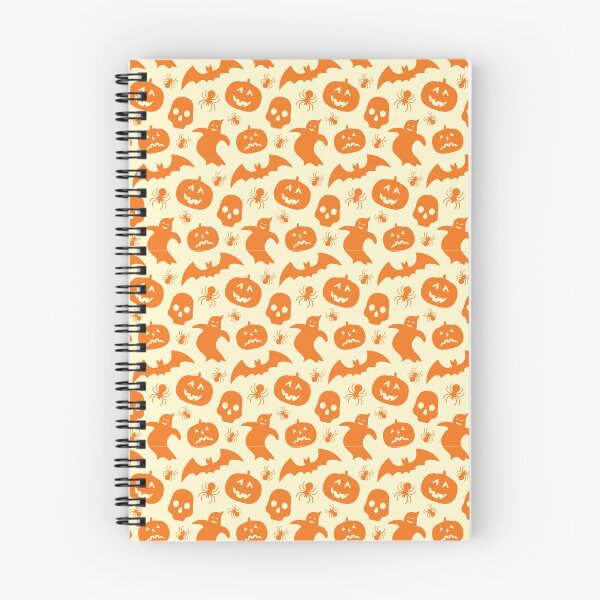 Item preview, Cute Pumpkin And Ghost Halloween Pattern designed and sold by siddeshpansare.