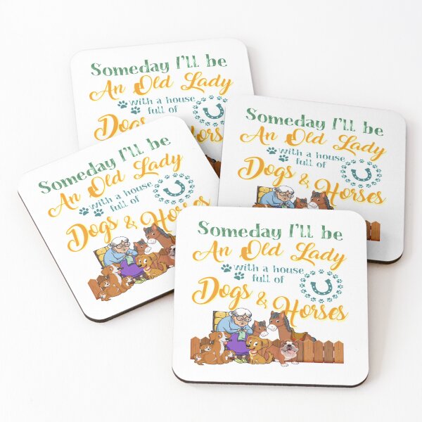 Item preview, Someday Ill Be An Old Lady With A House Full Of Doggs and Hoses designed and sold by MichelleLacroix.