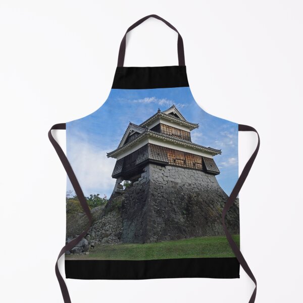 Item preview, Castle tower after an earthquake in Kumamoto designed and sold by cuisinecat2.