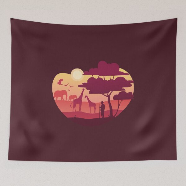 Item preview, African landscape | Africa designed and sold by DerSenat.