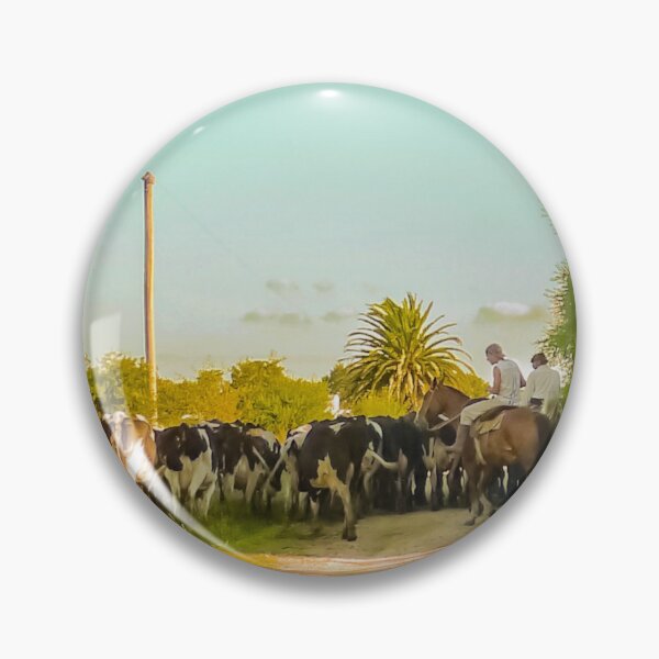Item preview, Horse Ranchers with their Cattle designed and sold by DFLC Prints.