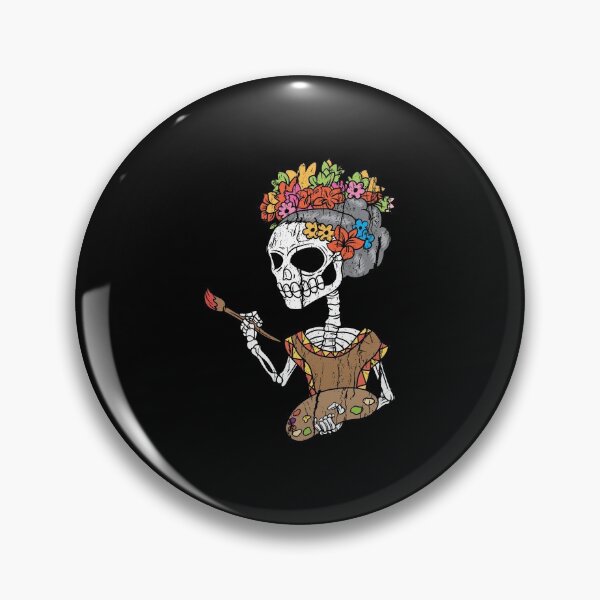 Item preview, Day of The Dead Sugar Skull Painter Artist Gift designed and sold by haselshirt.