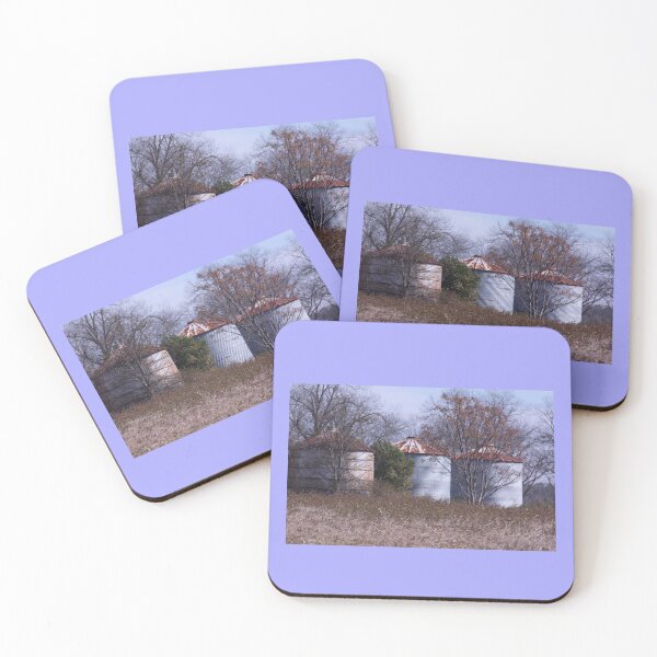 Item preview, Country Silo Farm scene designed and sold by wingsonafield.