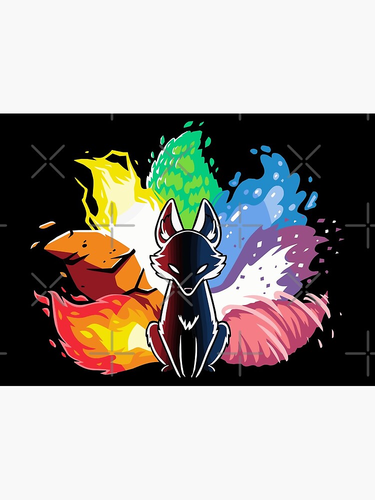 Kitsune Nine Tail fox by animebrands