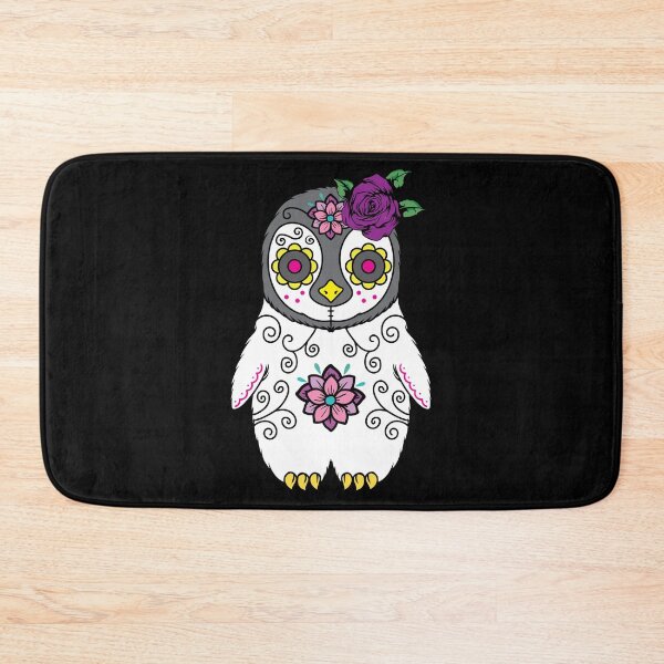 Item preview, Sugar Skull Penguin Day of The Dead Animal Lover Gift designed and sold by haselshirt.