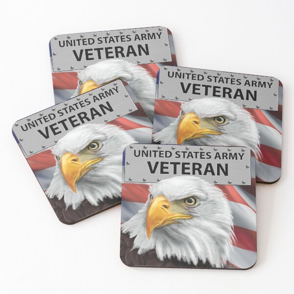 Item preview, United States Army Veteran Patriotic American Eagle and Flag designed and sold by abbottoons.