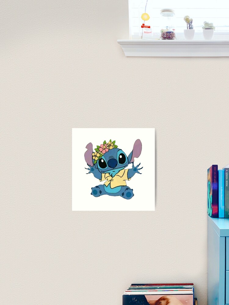 really cute of lilo and stitch HELLO Sticker for Sale by WEShop23