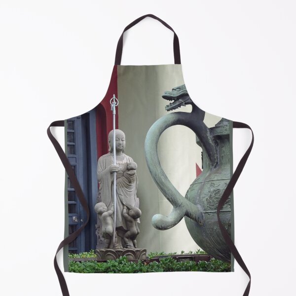 Item preview, Nagasaki Zen Temple Pot and Statue in Japan designed and sold by cuisinecat2.
