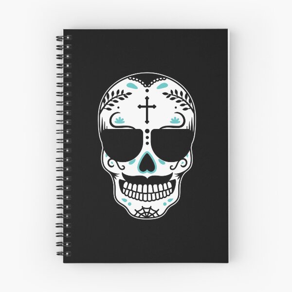 Item preview, Funny Sugar Skull With Sunglasses Day of The Dead Gift designed and sold by haselshirt.