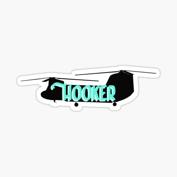 Vista previa del artículo con la obra «Camiseta CH47 Chinook Hookers», diseñado y vendido por Eastwood1121.