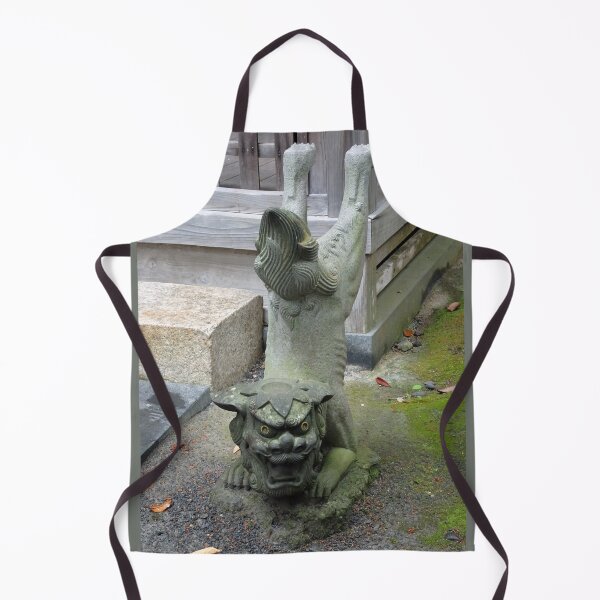 Item preview, Acrobatic Japanese temple dog statue designed and sold by cuisinecat2.