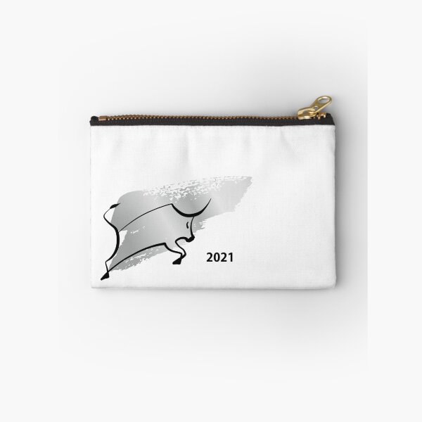 Item preview, New year print with bull 2021. Bull 2021.  designed and sold by Zolotinka.
