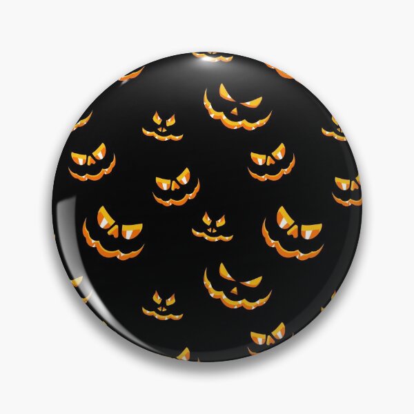 Item preview, Spooky Scary Pumpkin Halloween Face Pattern designed and sold by siddeshpansare.