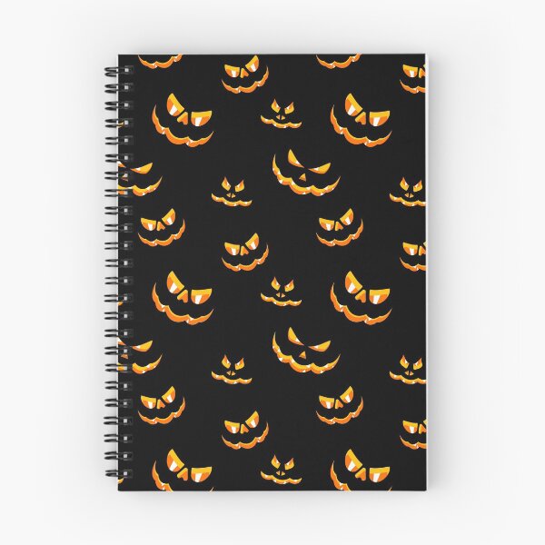 Item preview, Spooky Scary Pumpkin Halloween Face Pattern designed and sold by siddeshpansare.