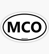 Pegatina Mónaco