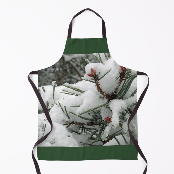 Item preview, Snowy Pines in Winter designed and sold by cuisinecat2.