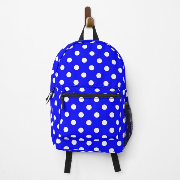 Item preview, Bright Blue with White Polka Dots designed and sold by WearURColors.