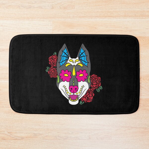 Item preview, Sugar Skull Husky Day of The Dead Dog Lover Gift designed and sold by haselshirt.
