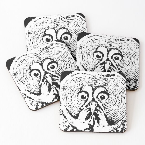 Item preview, black owl  designed and sold by StudioViArt.