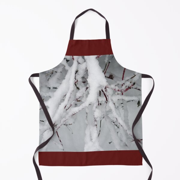 Item preview, Red Tree Branches Covered in Snow designed and sold by cuisinecat2.