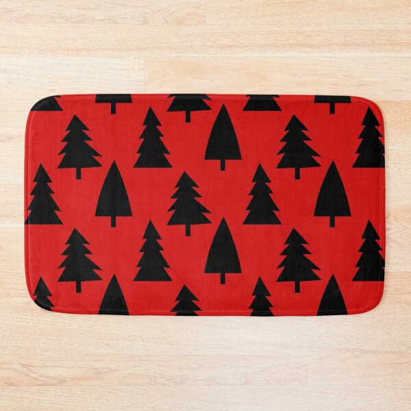 Item preview, Black christmas tree with red background designed and sold by Luccianos.