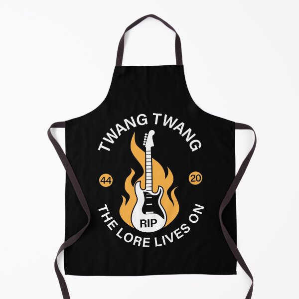 Item preview, Rock Guitarist Flaming Guitar | The Lore Lives On Musical Fan designed and sold by GravitiTees.