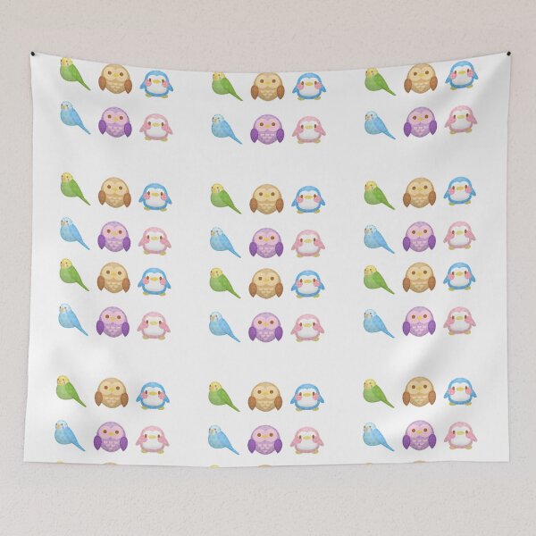 Item preview, Chibi Colorful Birds designed and sold by worldtrend.