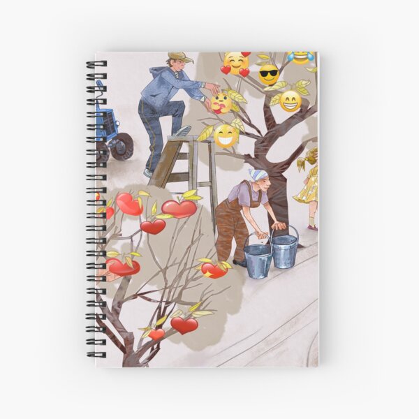 Likes harvesting Spiral Notebook