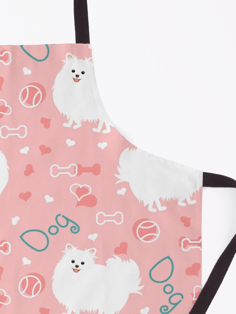 Alternate view of Love Pomeranian Dog Apron