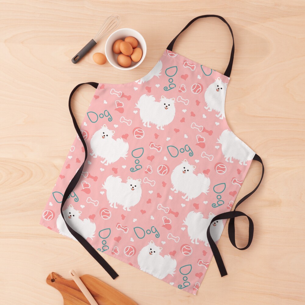 Love Pomeranian Dog Apron