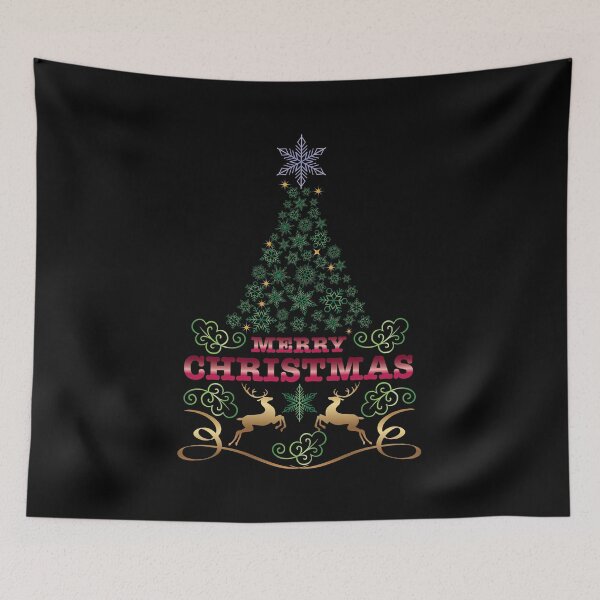Item preview, Merry Merry Christmas Snowflakes designed and sold by Warrior Veteran Clothing.