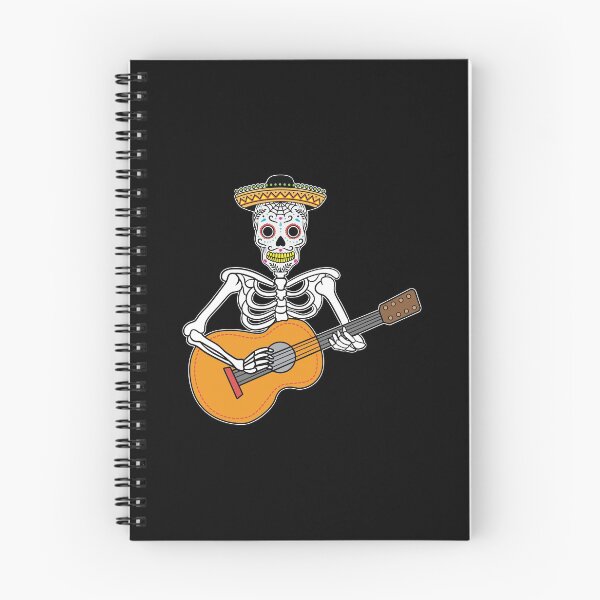 Item preview, Funny Calavera Playing Guitar Day of The Dead Guitarist Gift designed and sold by haselshirt.