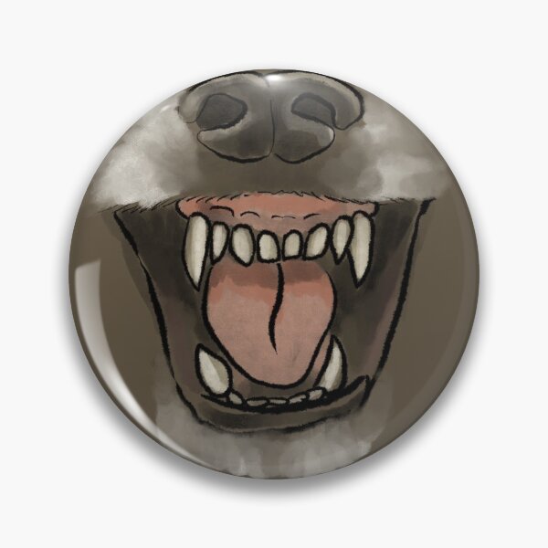 Item preview, snarling dog designed and sold by Matt Corrigan.