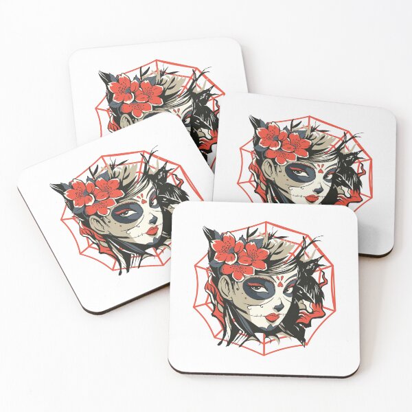 Item preview, Sugar Skull Catrina Day of The Dead Beautiful Woman Gift designed and sold by haselshirt.