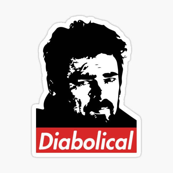 Billy Butcher - Diabolical Sticker