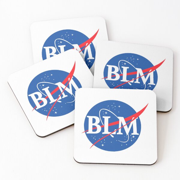 Item preview, blm - black lives matter nasa logo designed and sold by cameronbaba.