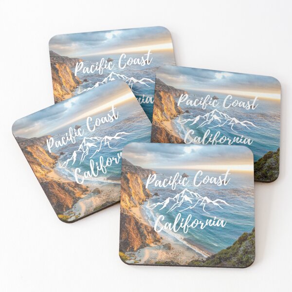 Item preview, Copy of Road Trip Travel California West Coast Hwy 1 Big Sur Text Photo Ocean Coast Design 12 designed and sold by fineartprints1.